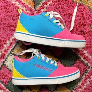 Heelys Kids' Vibrant Blue and Pink Sneakers